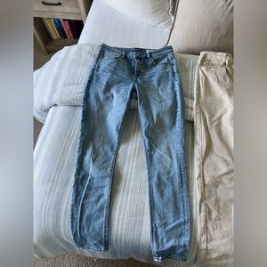 Rag and bone mid-rise skinny jeans